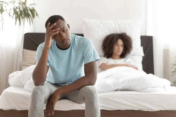 Man upset about ED symptoms Accrington