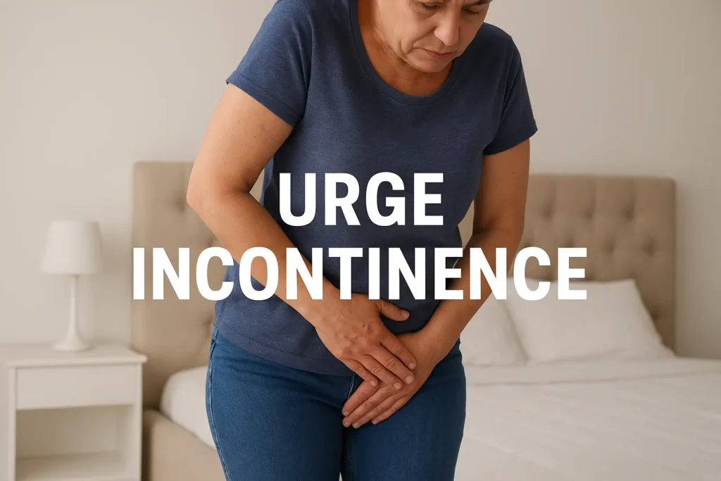 how to manage urge incontinence Accrington symptoms