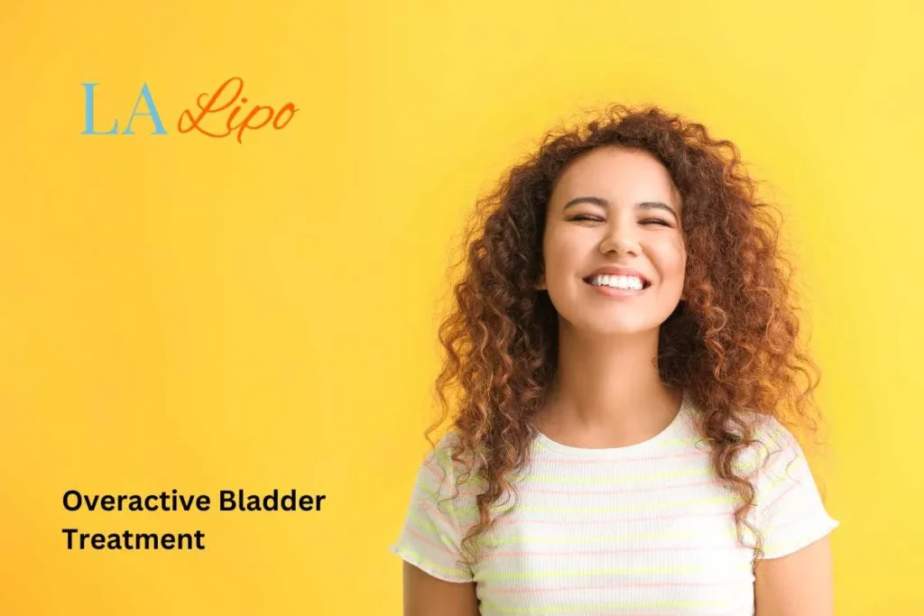 woman smiling about overactive bladder treatment Accrington solutions