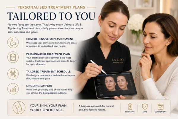 book a consultation about your ultimate lift and tighten treatment Accrington